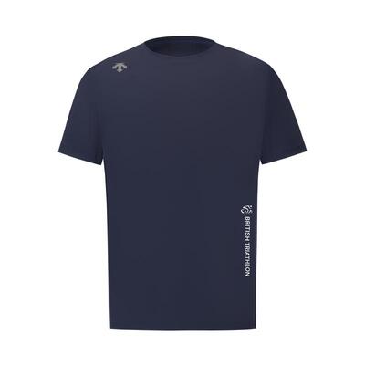 DESCENTE迪桑特RUNNING系列男士TRICOT凉感防晒短袖T恤新品