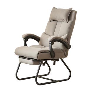 弓形电脑椅家用久坐办公椅老板椅子卧室休闲电竞椅舒适护腰沙发椅