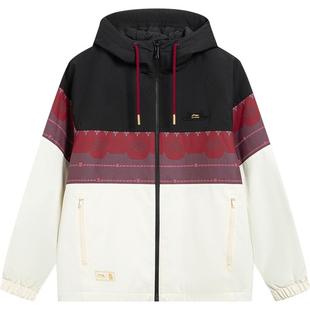 李宁中国文化系列故宫联名棉服男士春季2026新款新年马年运动外套