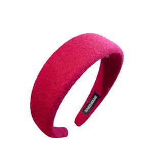 儿童发箍宽边不勒头防滑多巴胺纯色压发发卡发捆头饰女童头箍发饰