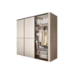 铂耐衣柜卧室家用环保砌墙金属衣柜开放式衣帽间定制尾款差价