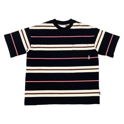 RADIUM短袖条纹青少年TEE