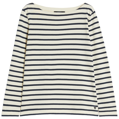 Weekend MaxMara 2026春夏新款女装条纹棉质长袖T恤5941026106&