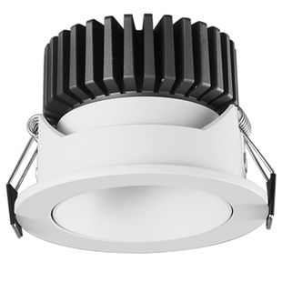 防眩小山丘射灯led猫眼灯筒灯嵌入式75mm高显客厅天花吊顶无主灯