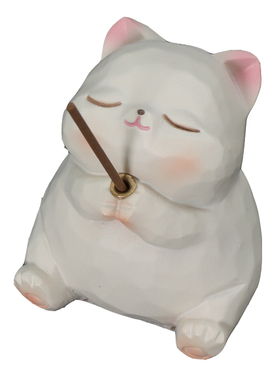 创意佛系香插动物小摆件好运礼物