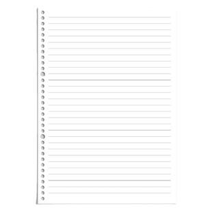 活页纸可拆卸线圈活页本b5外壳横线方格空白网格纸a5替芯笔记本考