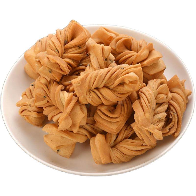 御食园蜜麻花脆麻花点心小麻花北京特产办公休闲零食小吃传统糕点