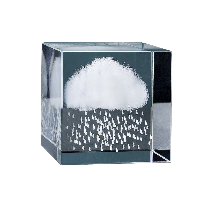 创意水晶方体摆件方块装饰品