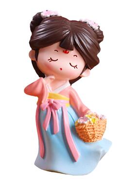 汉服桌面摆件国色天香古装娃娃