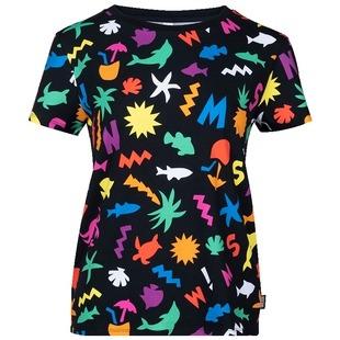 moschino/莫斯奇诺印花图案短袖T恤女士春夏XY