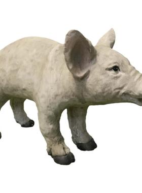 纽约下城公园圆滚滚小猪崽摆件