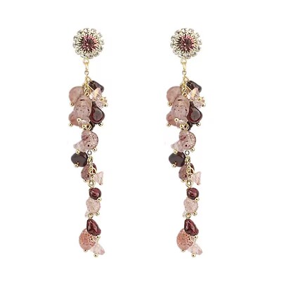 浪漫方圆脸天菜法式氛围耳饰