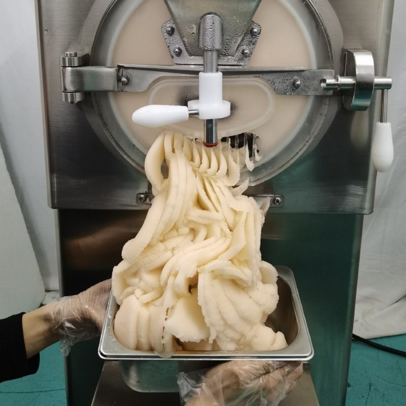 12L冷冻缸48升硬冰淇淋机定制出口各国插头跨境Gelato硬质冰激凌