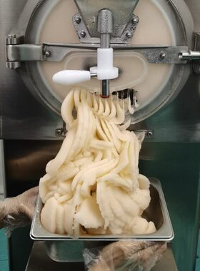 12L冷冻缸48升硬冰淇淋机定制出口各国插头跨境Gelato硬质冰激凌
