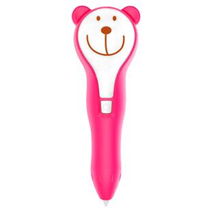 卡通小熊头儿童低温3d立体绘画打印笔学生神马良专用玩具生日礼物