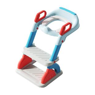 劳可里尼儿童马桶楼梯式坐便器女宝宝坐便圈男童专用厕所辅助阶梯