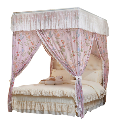 宫廷落地蚊帐凉感丝布帘遮光隐私