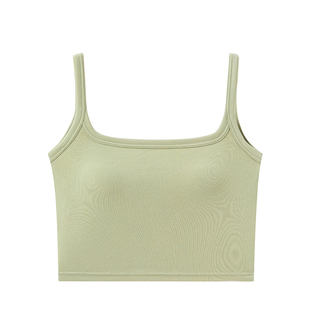 美背内搭带胸垫文胸罩杯一体式bra吊带背心女防走光内衣抹胸上衣