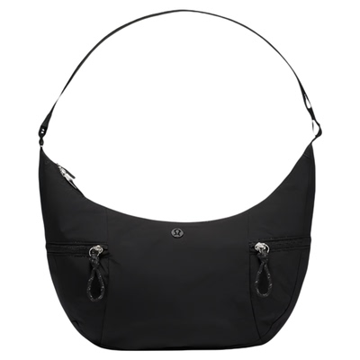 lululemon露露乐蒙 Slouchy Sling 休闲百搭单肩包 男女款 黑色