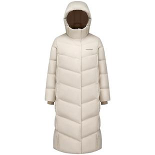 波司登2025冬季新款羽绒服女过膝长款显高显瘦通勤连帽保暖外套