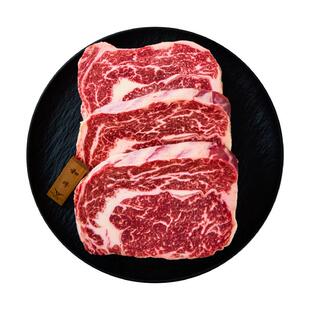 牛排原切Prime眼肉牛排谷饲安格斯进口牛排对标M4M5口粮牛排厚切