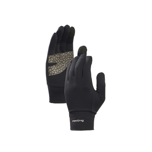 春秋越野跑步防风手套抓绒薄款内衬可触屏防滑男女专业运动装备