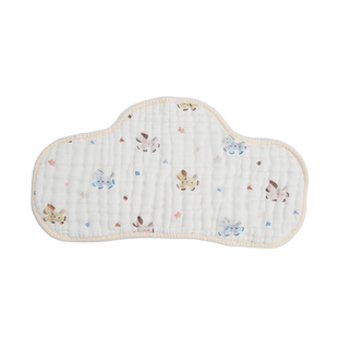 Pokmoon婴儿枕头0到6个月云片枕新生婴儿a类纯棉纱布大号