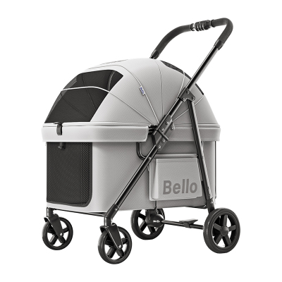 belloD6宠物推车户外轻便折叠