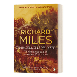 英文原版 Carthage Must Be Destroyed 迦太基必须毁灭 古文明的兴衰 英文版 进口英语原版书籍