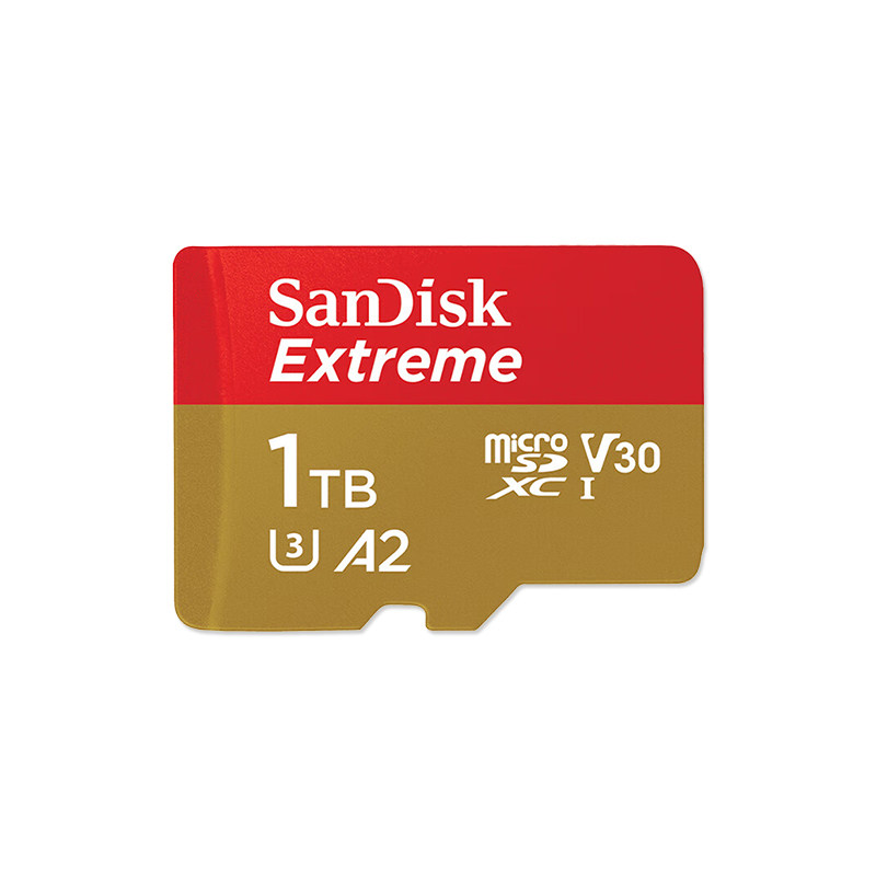 闪迪金卡闪存卡TF卡256GB高速传输读取存储卡大疆适用读速190M/s