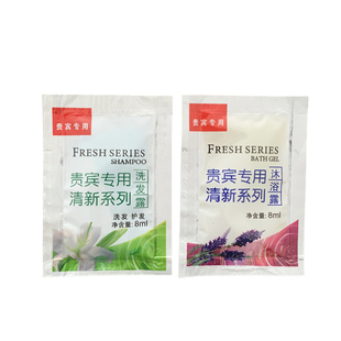宾馆洗发水沐浴露小包装袋装酒店专用一次性洗漱用品民宿洗头膏液