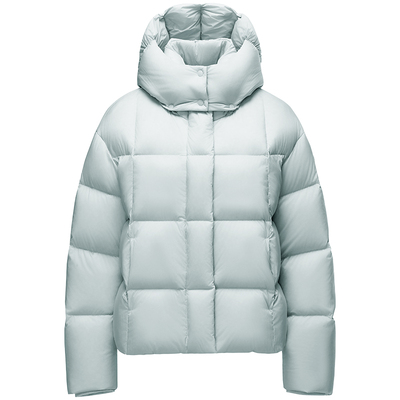 坦博尔周也同款羽绒服女连帽