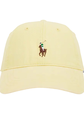 Polo Ralph Lauren拉夫黄色小马刺绣软顶休闲棒球帽鸭舌帽REVOLVE