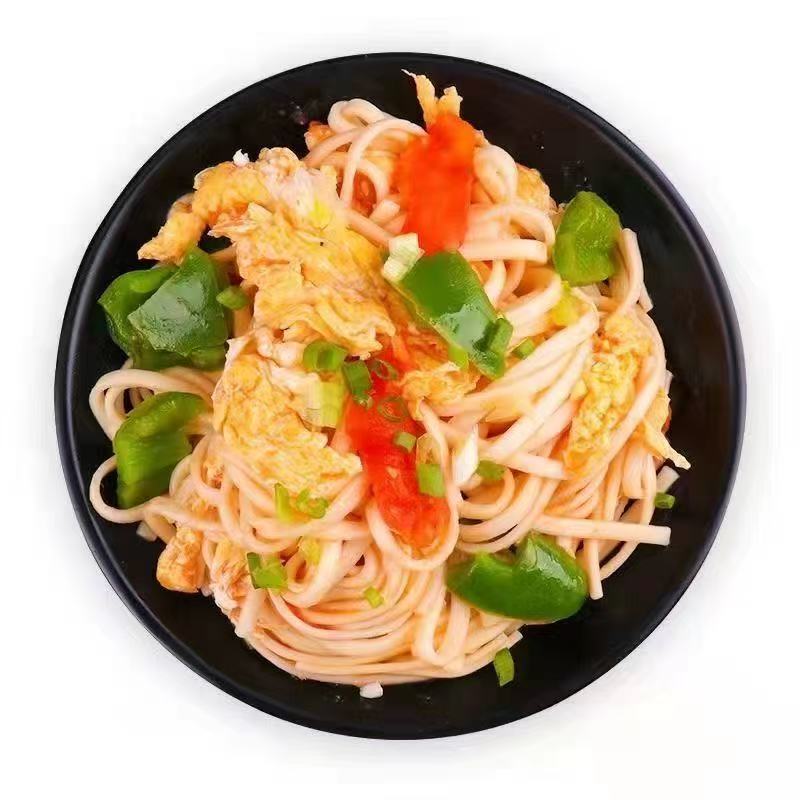 金沙河冀南香雞蛋掛面2/10斤龍須面干面條細圓寬涼面早餐速食拌面
