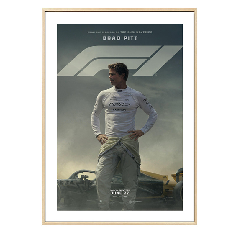 F1狂飙飞车电影装饰画