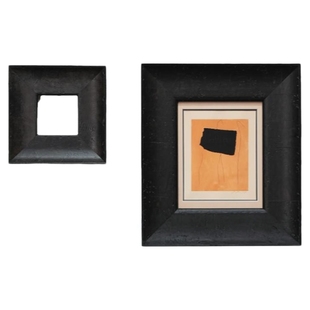 实木画框定制做旧相框黑色侘寂油画外框装裱版画大师复古镜框美式