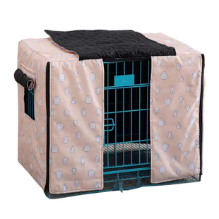 狗笼罩子保暖加棉冬季防风防雨挡风布猫笼套户外防寒防晒四季定制