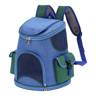 新款宠物包狗包猫包双肩背包外出包小型犬泰迪比熊猫咪袋子背狗用