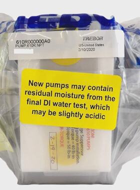 Trebor 610R000000A0 气动化学泵 带 NPT 配件 Magnum 610 全新剩