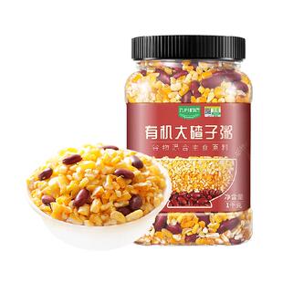 九月的诗有机东北大碴子粥1000g*1罐新货五谷杂粮组合可煮粥饭