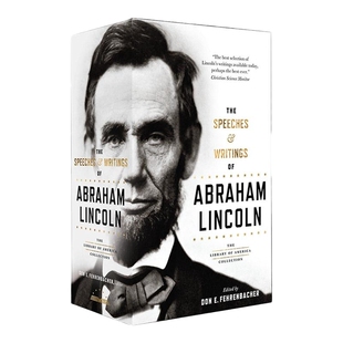 亚伯拉罕·林肯演讲与文集 两卷盒装套装 英文原版The Speeches & Writings of Abraham Lincoln精装美国文库 英文版 进口原版书籍