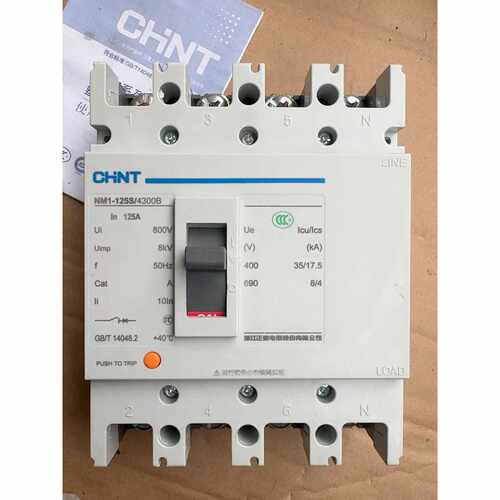 〔议价-可维修〕断路器 NM1-125S/4300B 4P 125A 三