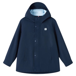 【三防羽绒三合一】英氏女童冲锋外套2025新款儿童登山服加厚上衣