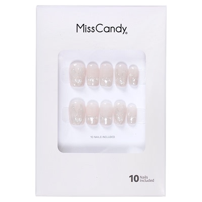 MissCandy纯手工穿戴甲2026年新款春夏高级感美甲贴片中长款