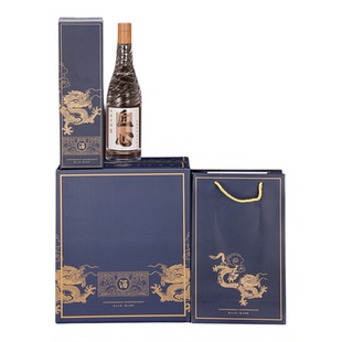 匠心玻璃白酒瓶加厚密封空瓶高档私藏泡酒专用酒瓶定制LOGO礼盒装