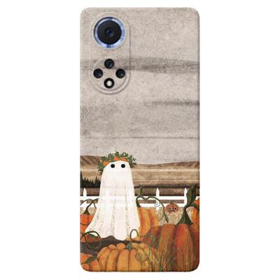 可爱小幽灵适用华为nova10手机壳12/11ultra油画9卡通8se活力版7pro艺术6复古5z女款4e软3i 2splus