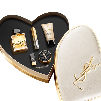 【刻字礼物】YSL圣罗兰明星香水彩妆礼物 唇釉口红生日礼物送女友