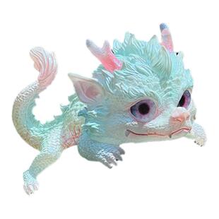 适用理想小鹏奔驰/宝马奥迪问界特斯拉中控屏庇护龙治愈系小摆件