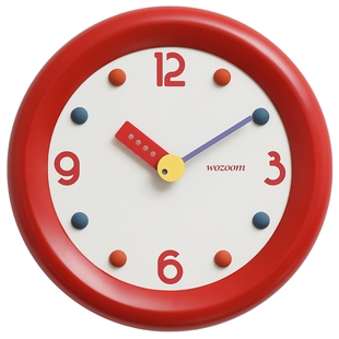 Mandelda免打孔创意简约挂钟2026新款家用客厅时钟轻奢钟表挂墙