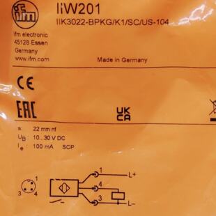 议价IFM IIW200 IIW201 IIW202 全新原装正品易福门  现货